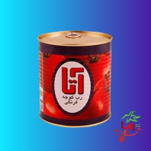 قیمت رب گوجه کلیددار آتا از تولید به مصرف